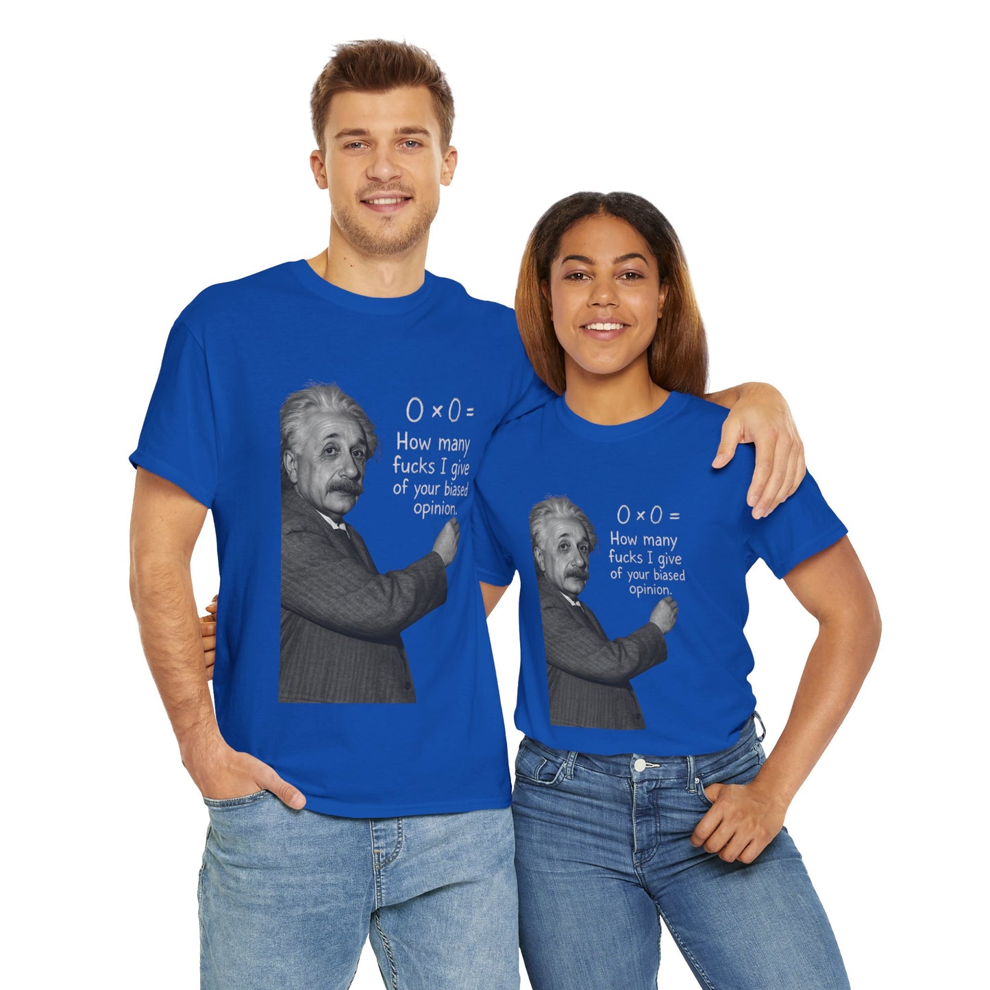 Unisex Heavy Cotton Tee - "How Many F*cks I Give" Graphic Tee